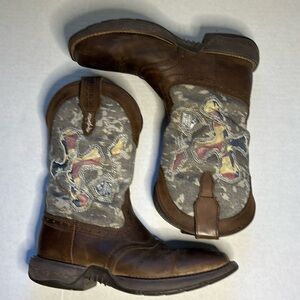 Brothers & Sons by Cody James Men SZ 8D Tychee Camo Flag Western Boot Square Toe